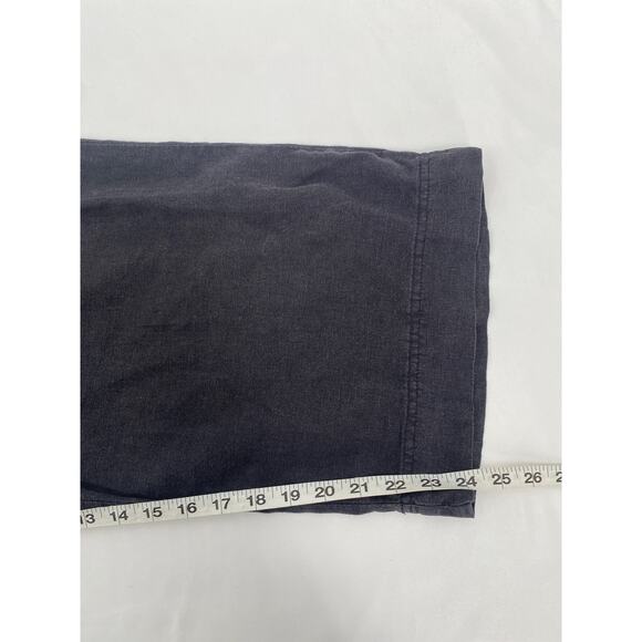 Universal Thread Black Linen V Neck Open Back Sleeveless Jumpsuit Womens L - Picture 10 of 11